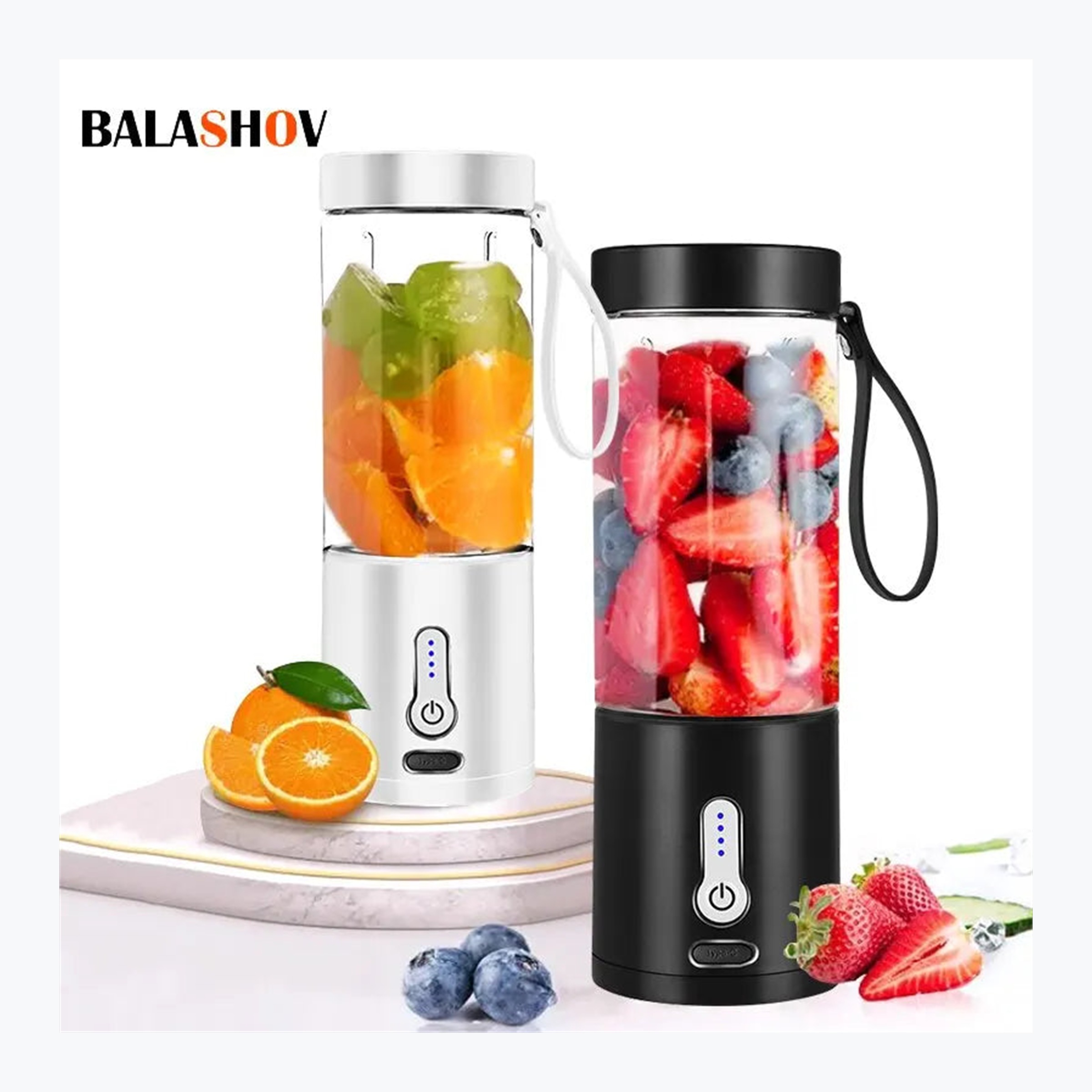 Portable juice blender